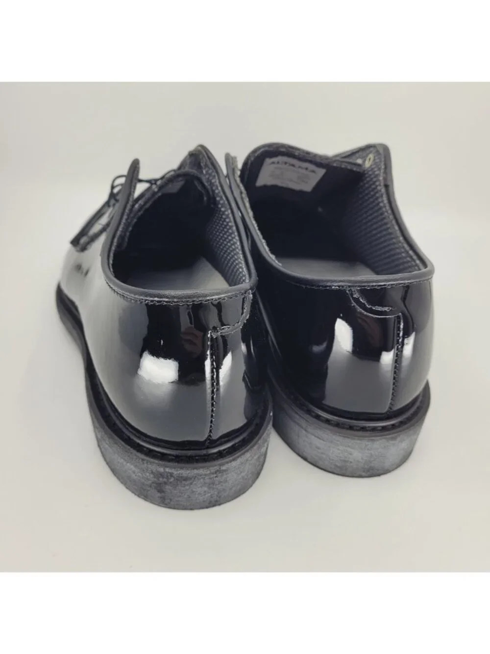 Altama High Gloss Dress Oxfords Military Spec Uniform Men's Size 10 E Wide Shoes